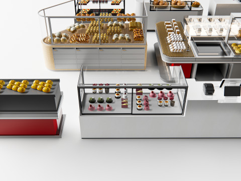 Bakery interior 3 3D 모델