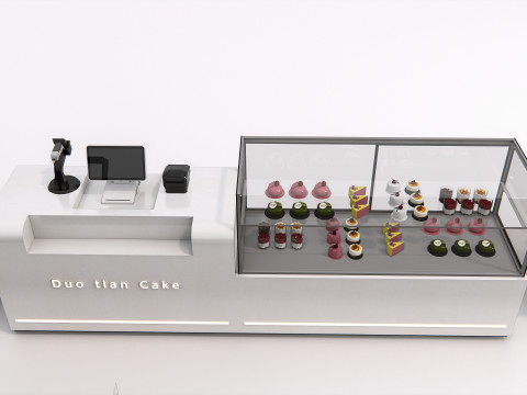 Bakery interior 3 3D 모델