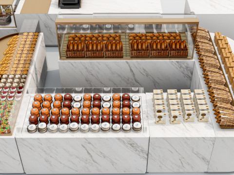 Bakery interior 4 Modelo 3D