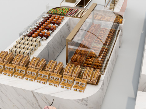 Bakery interior 4 Modelo 3D