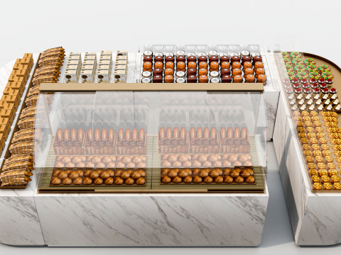 Bakery interior 4 Modelo 3D