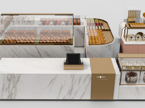 Bakery interior 4 Modelo 3D