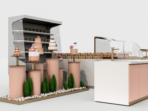 Bakery interior 4 Modelo 3D