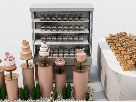 Bakery interior 4 Modelo 3D