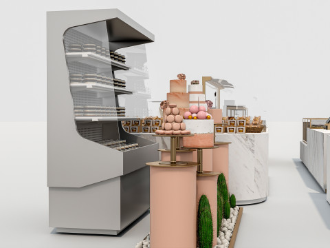 Bakery interior 4 Modelo 3D