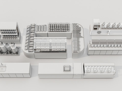 Bakery interior 4 Modelo 3D