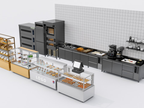 Bakery interior 5 3D Модель