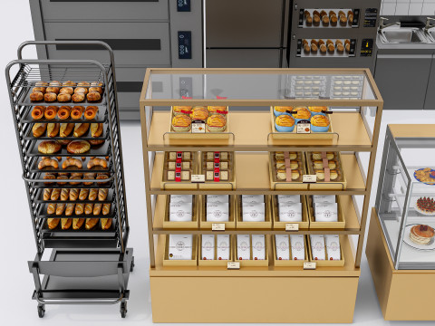Bakery interior 5 3D Модель