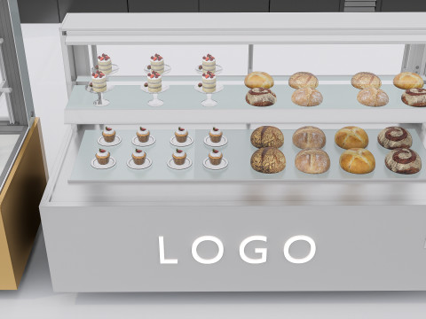 Bakery interior 5 3D Модель