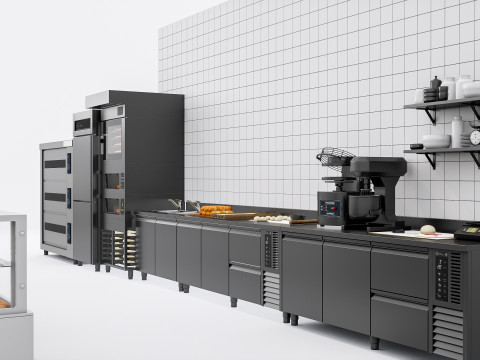 Bakery interior 5 3D Модель