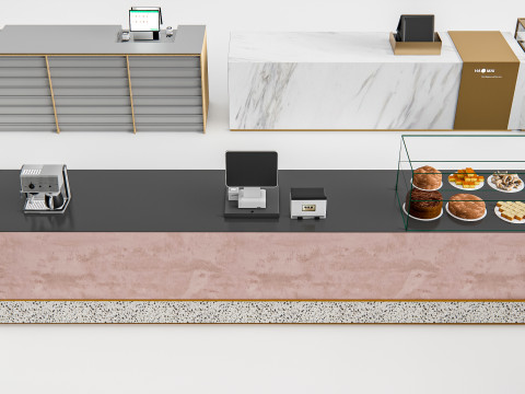 Bakery interior 6 3D Model