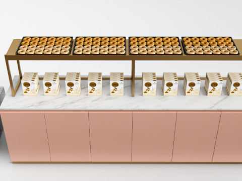 Bakery interior 6 3D Model