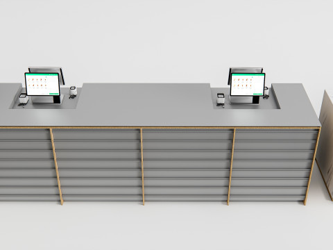 Bakery interior 6 3D Model