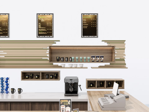 Bar interior 1 3D Модель