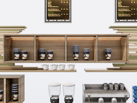 Bar interior 1 3D Модель