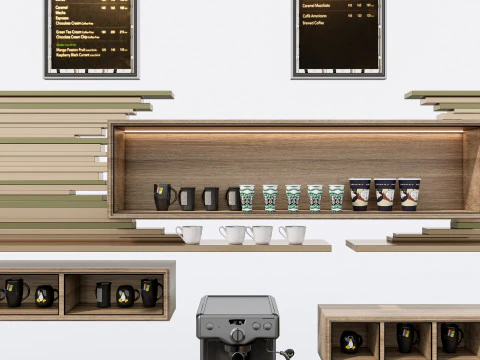 Bar interior 1 3D Model