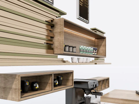 Bar interior 1 3D Model