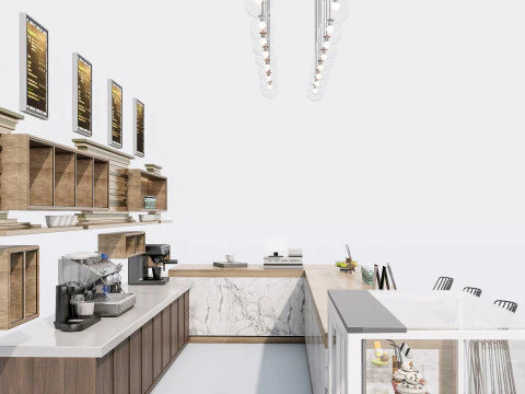 Bar interior 1 3D Model