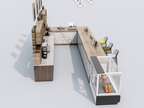 Bar interior 1 3D Модель