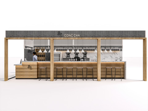 Bar interior 2 3D Model