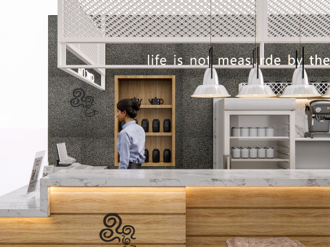 Bar interior 2 Model 3D