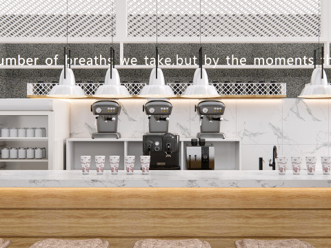 Bar interior 2 Model 3D