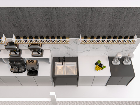 Bar interior 2 Model 3D