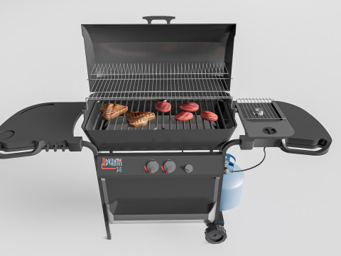 Barbecue grill 1 3D 모델