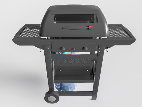 Barbecue grill 1 3D 모델