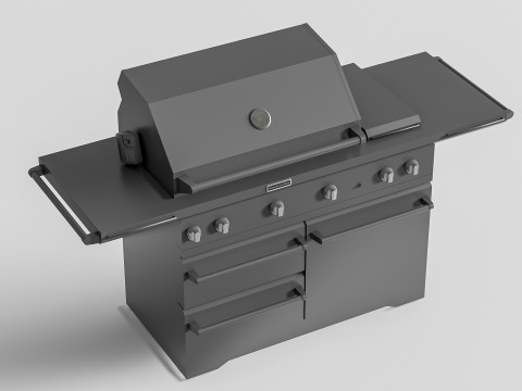 Barbecue grill 2 Modelo 3D