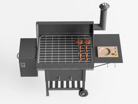Churrasqueira 2 Modelo 3D