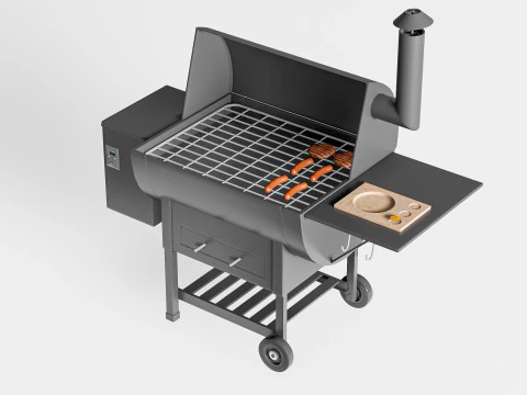 Churrasqueira 2 Modelo 3D