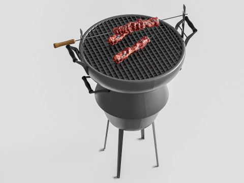 Churrasqueira 2 Modelo 3D
