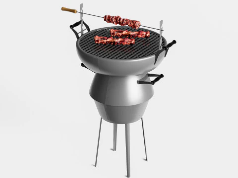 Churrasqueira 2 Modelo 3D