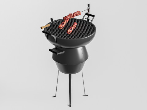 Barbecue grill 3 Modello 3D