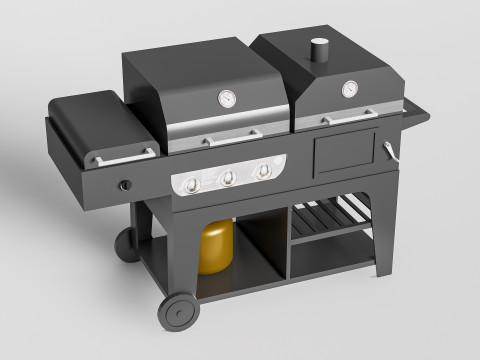 Barbecue grill 3 Modello 3D