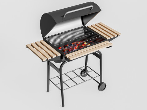 Barbecue grill 3 Modello 3D