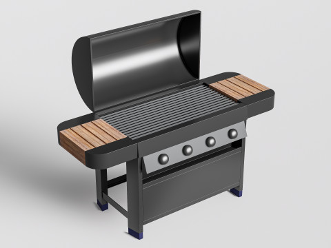 Barbecue grill 3 Modello 3D