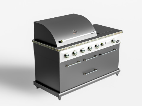 Barbecue grill 3 Modello 3D