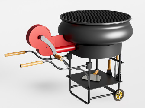 Barbecue grill 3 Modello 3D
