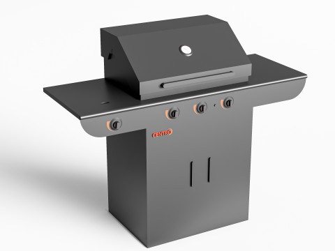 Barbecue grill 3 Modello 3D