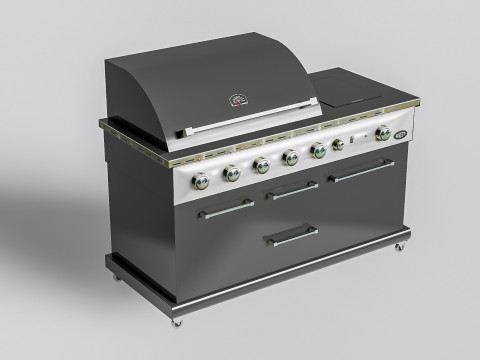 Barbecue grill 3 Modello 3D