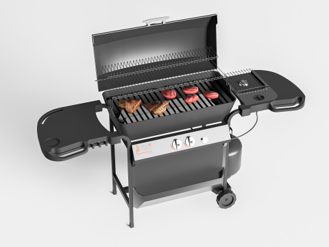 Barbecue grill 3 Modello 3D