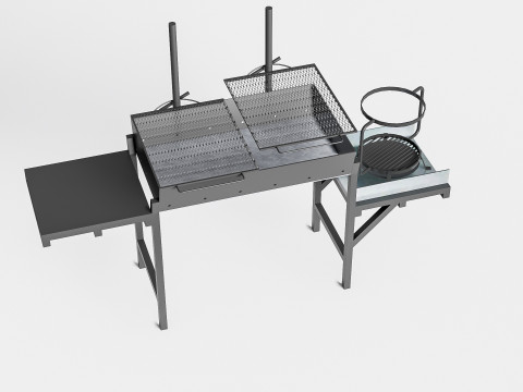 Barbecue grill 3 Modello 3D