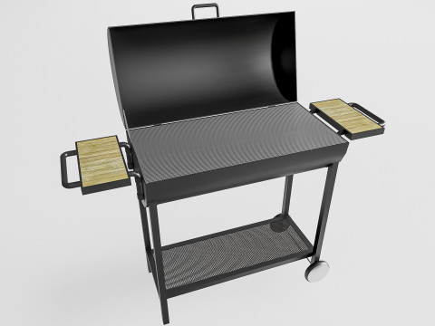 Barbecue grill 4 3Dモデル