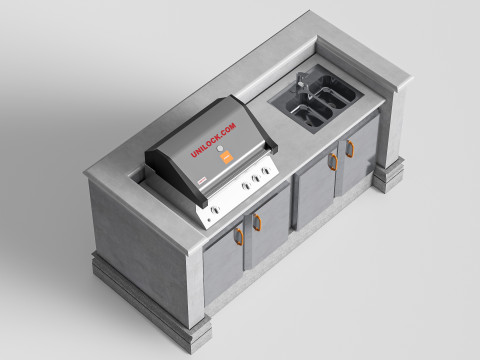Barbecue grill 5 Modello 3D