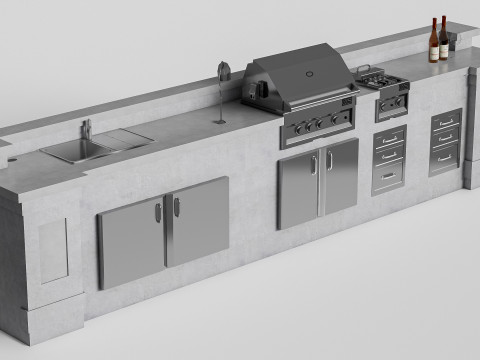 Barbecue grill 5 Modello 3D