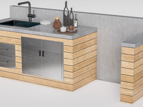 Barbecue grill 5 Modello 3D