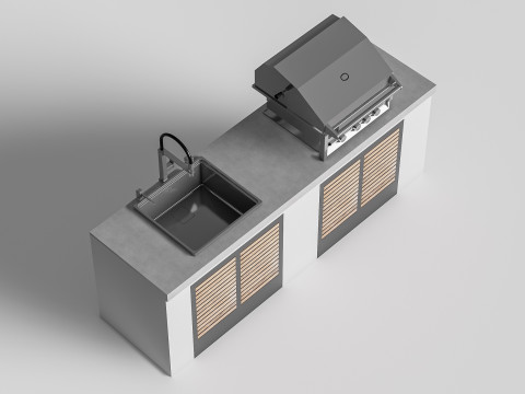 Barbecue grill 5 Modello 3D