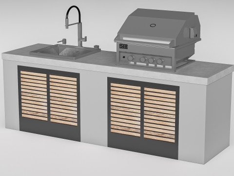 Barbecue grill 5 Modello 3D